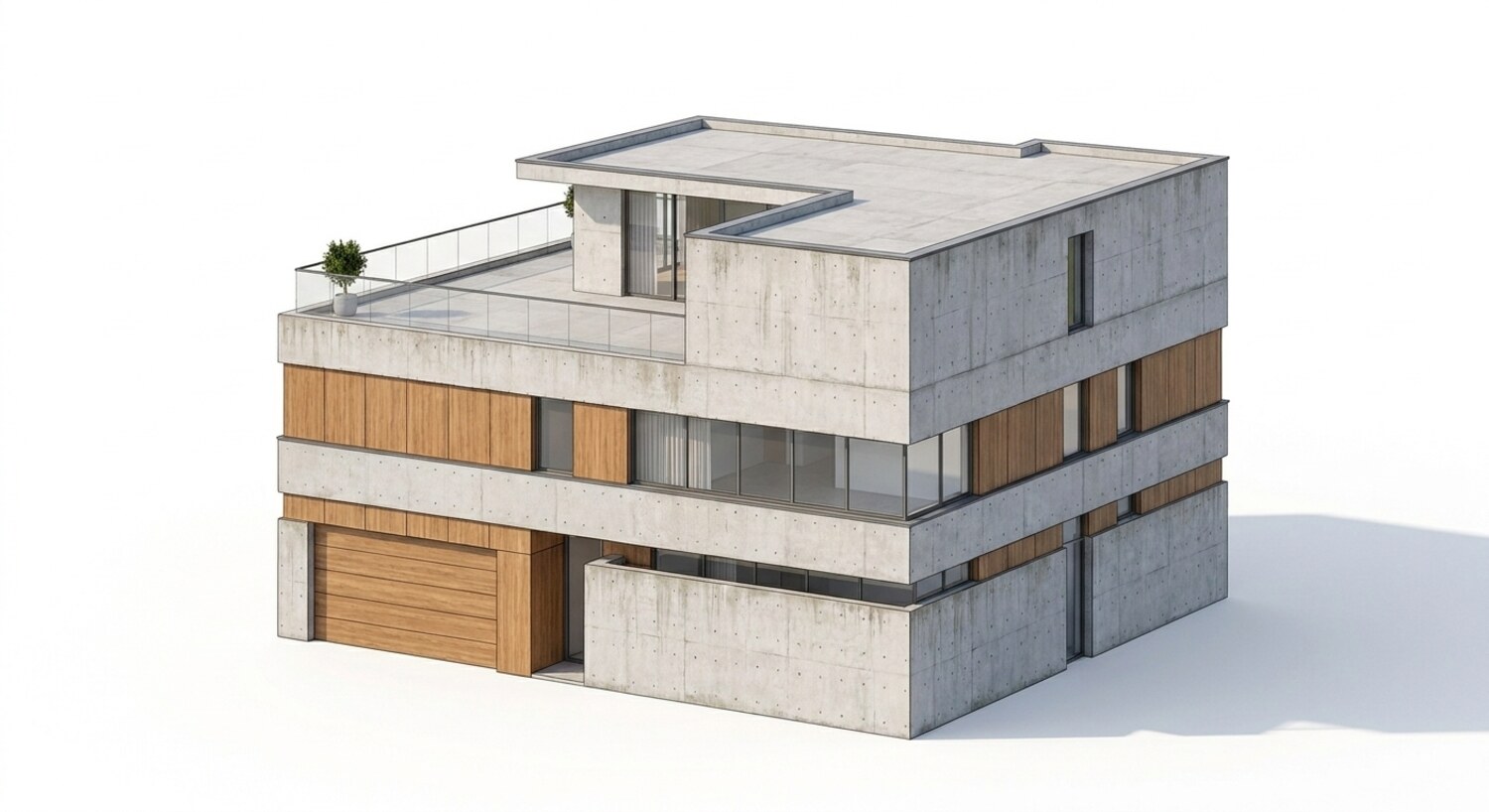 Axonométrica de proyecto